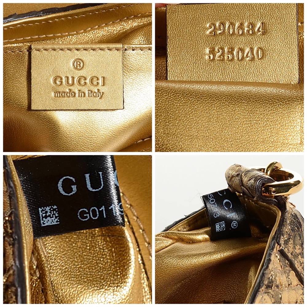Gucci python crossbody bag - Picture 4 of 4